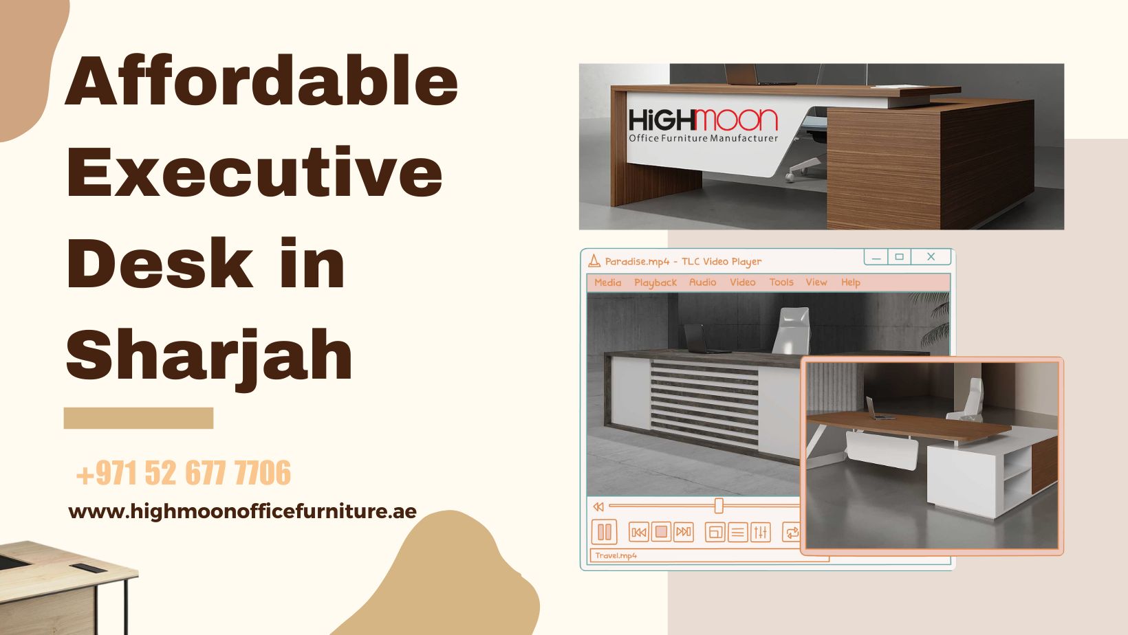 Affordable Executive Desk in Sharjah