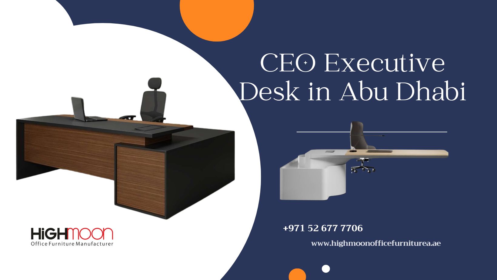 CEO Executive Desk in Abu Dhabi