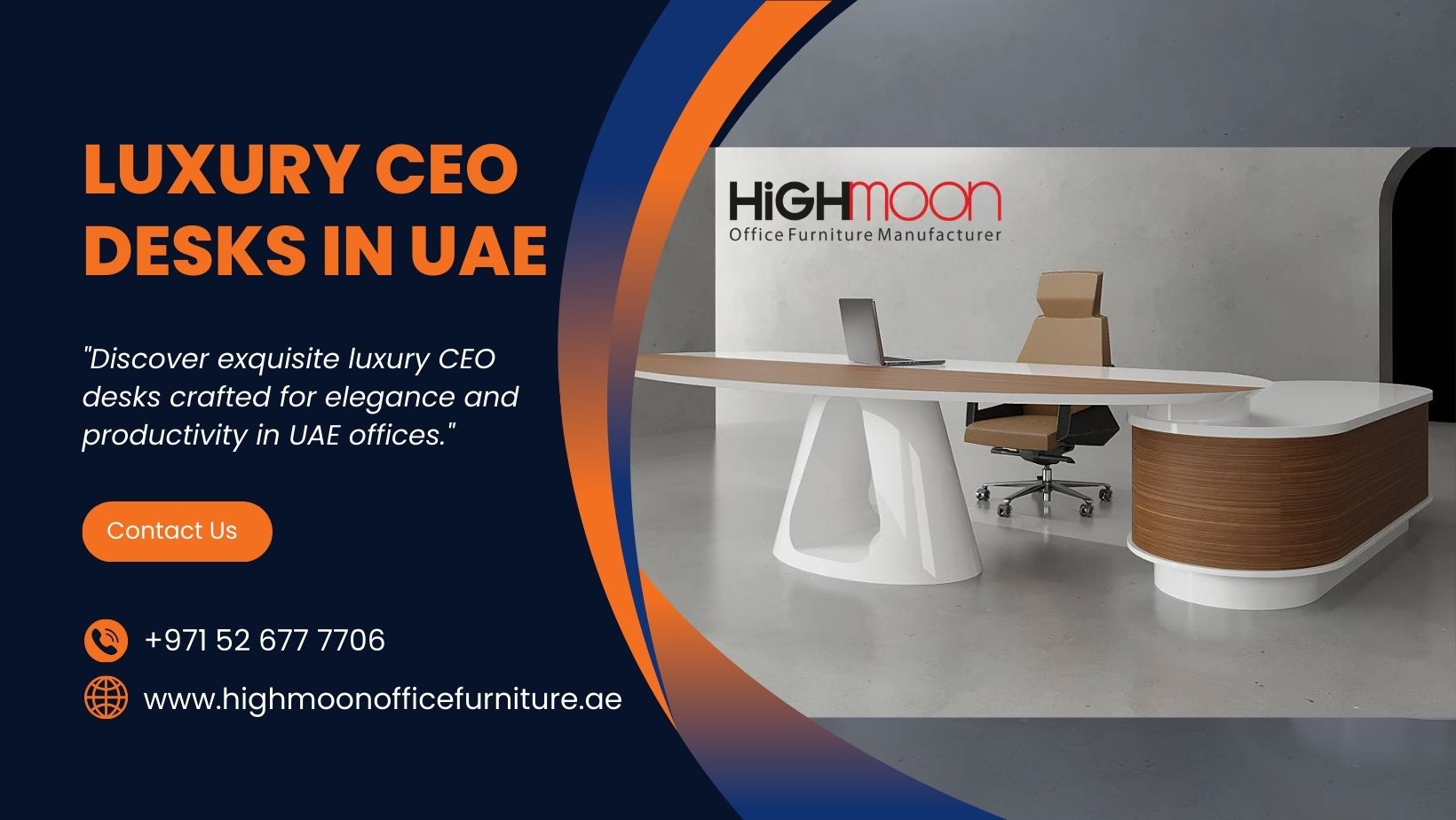 CEO Executive Desks UAE
