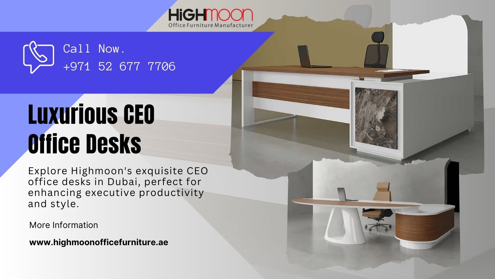 CEO Executive Desks in Dubai