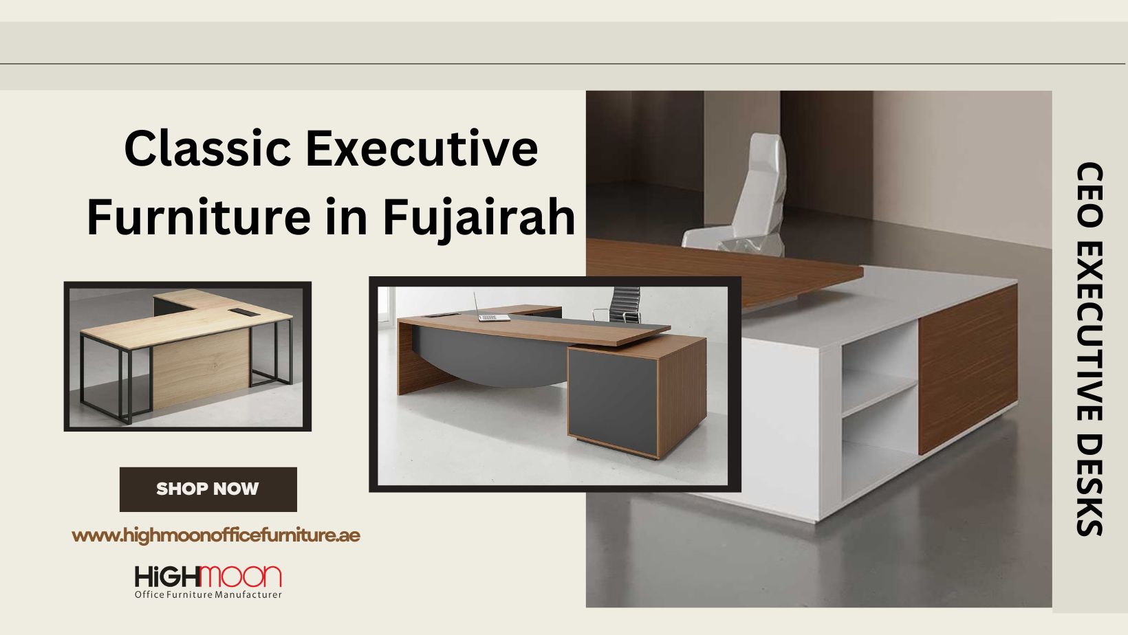 Classic Executive Desk in Fujairah