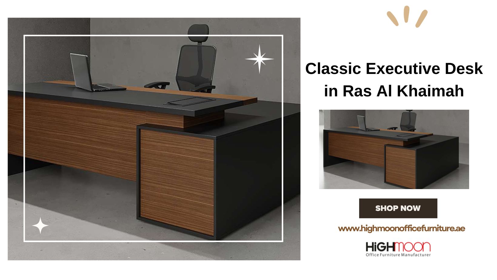 Classic Executive Desk in Ras Al Khaimah