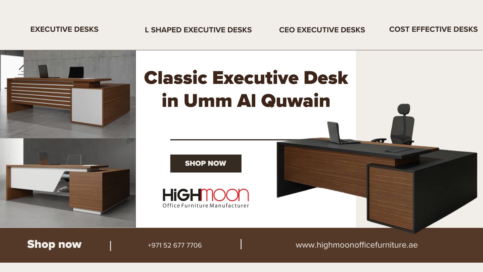 Classic Executive Desk in Umm Al Quwain