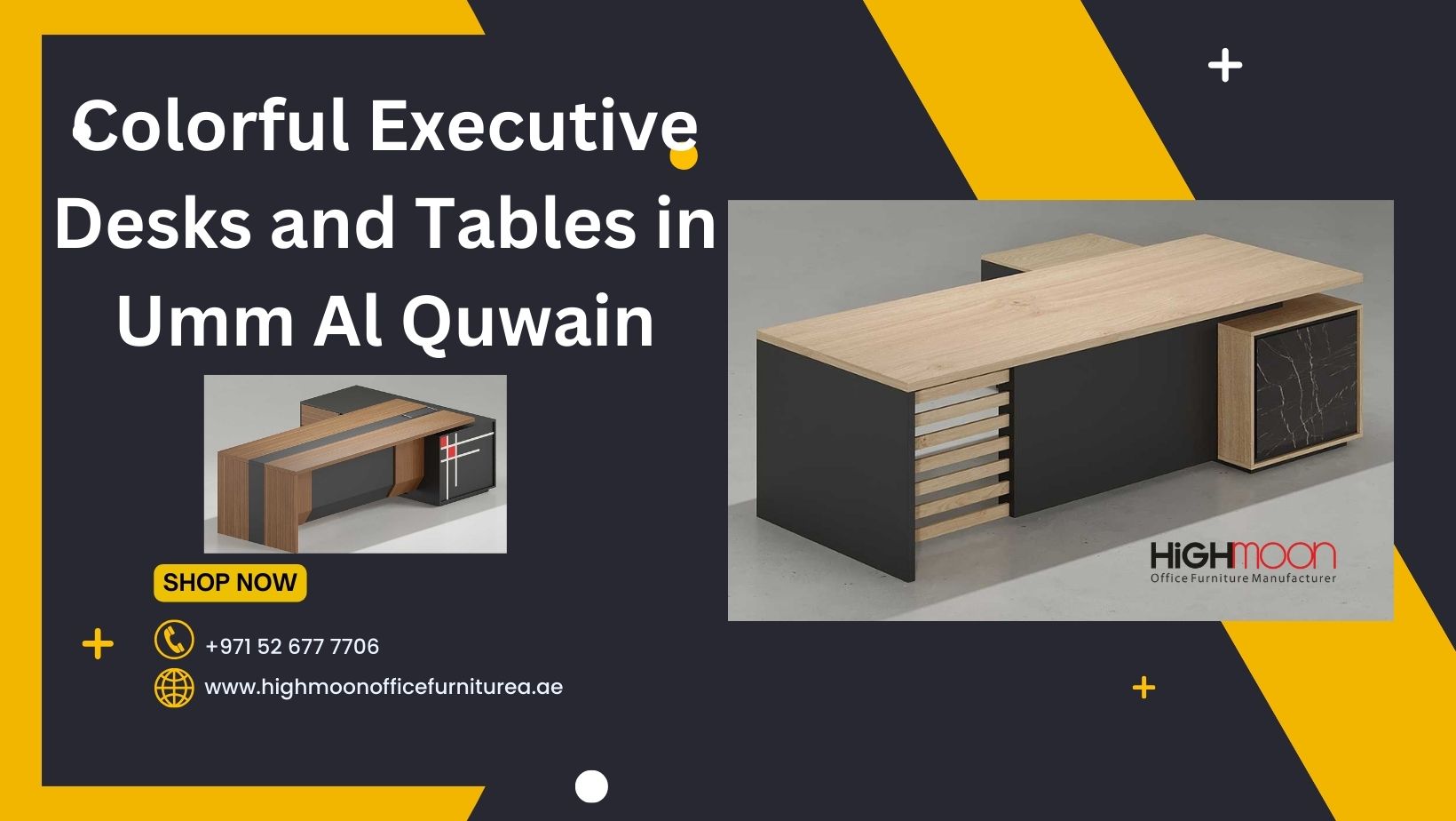 Colorful Executive Desk in Umm Al Quwain