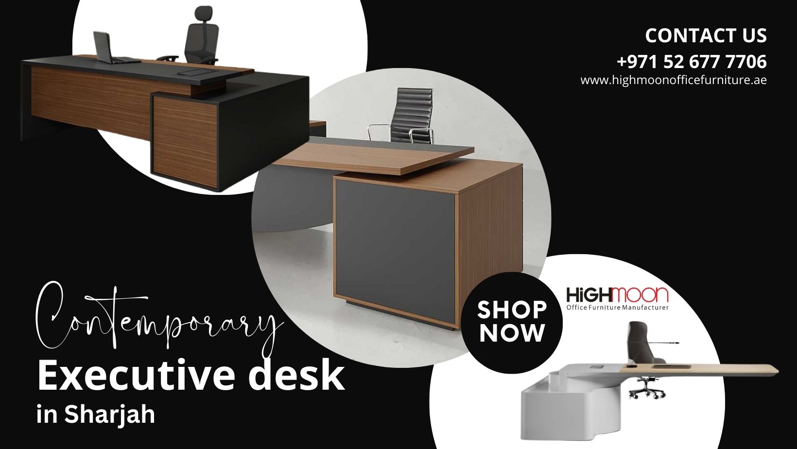 Contemporary Executive Desk in Sharjah