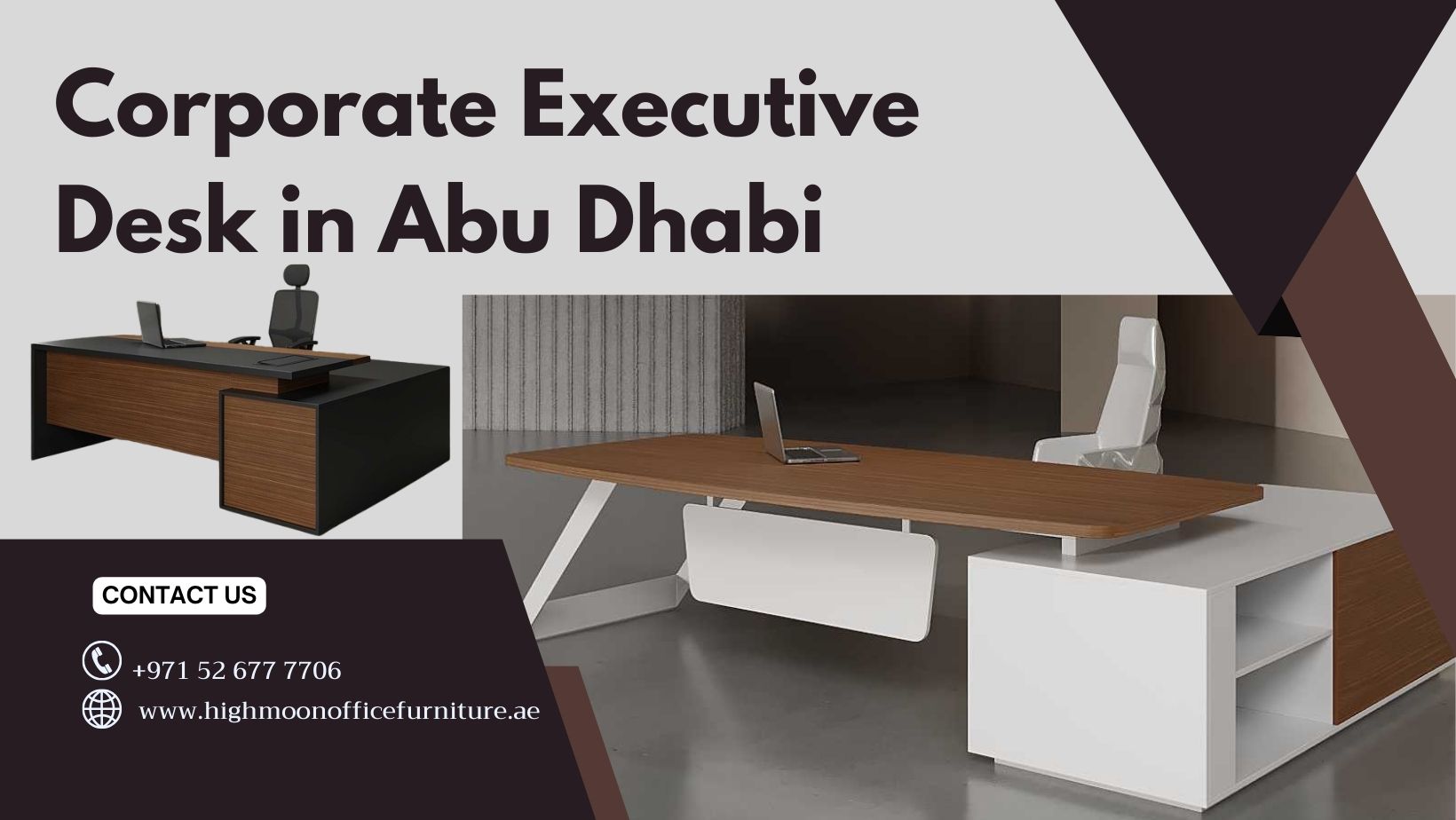 Corporate Executive Desk in Abu Dhabi