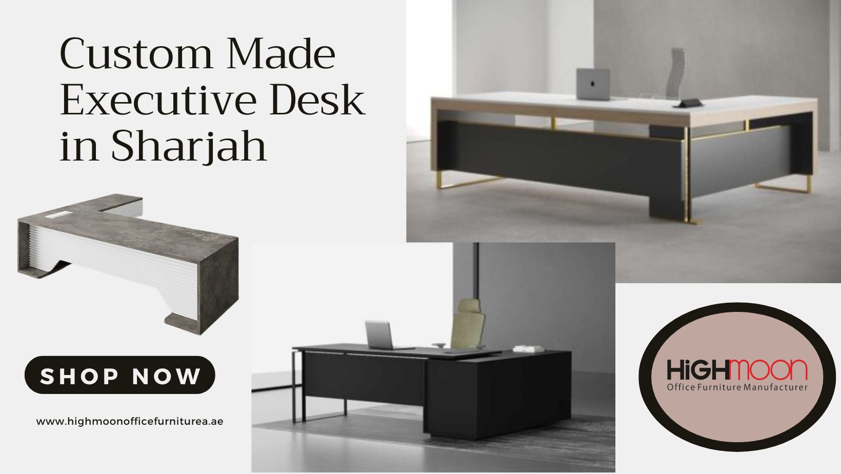 Custom Made Executive Desk in Sharjah