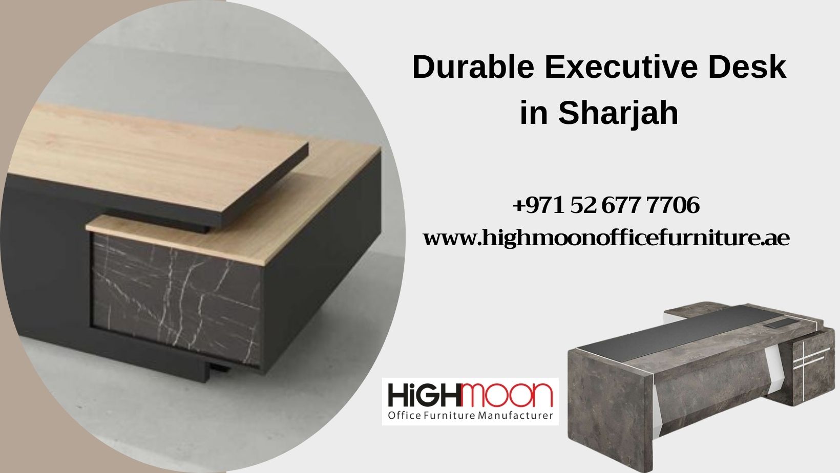 Durable Executive Desk in Sharjah