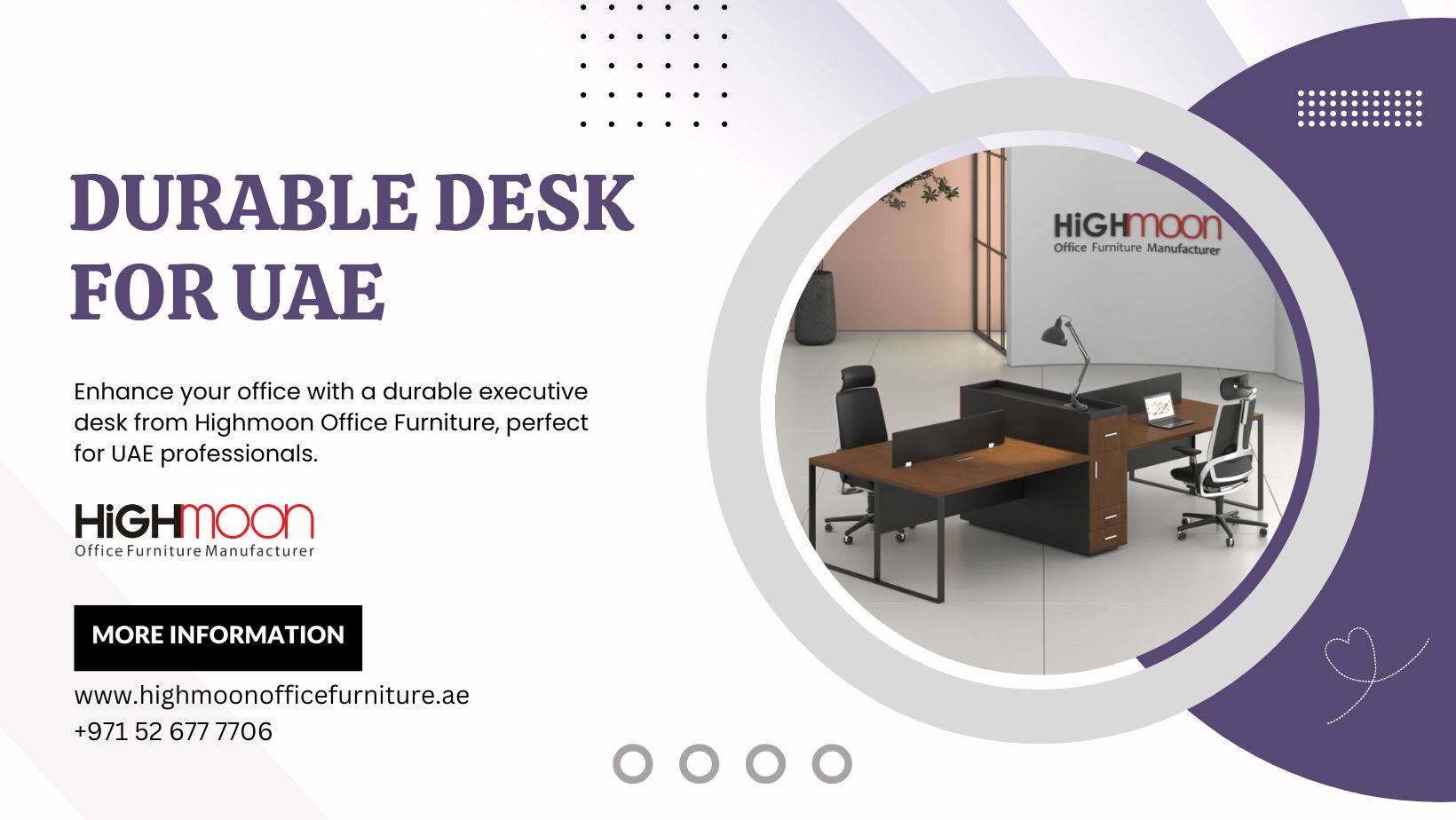 Durable Executive Desk in UAE