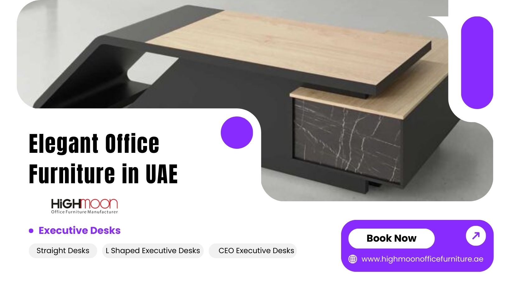 Elegant Executive Desk in UAE