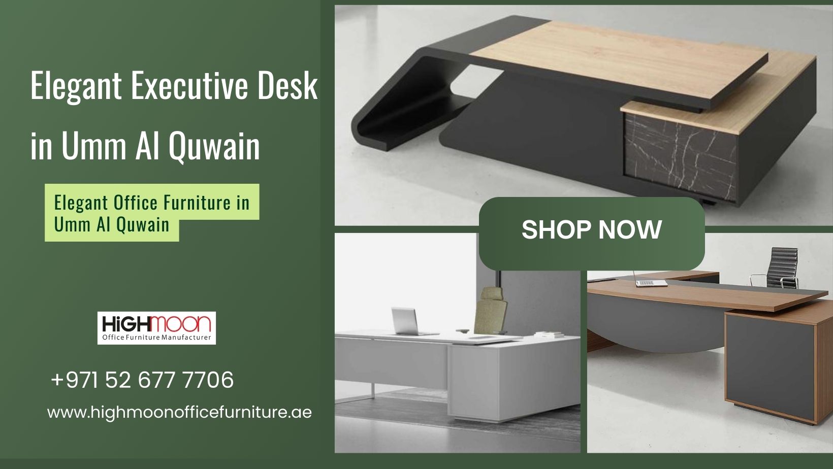 Elegant Executive Desk in Umm Al Quwain