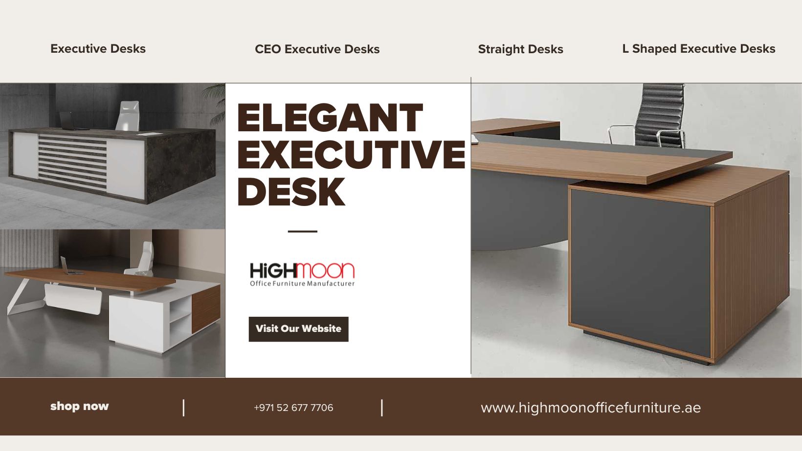 Elegant Executive Desk