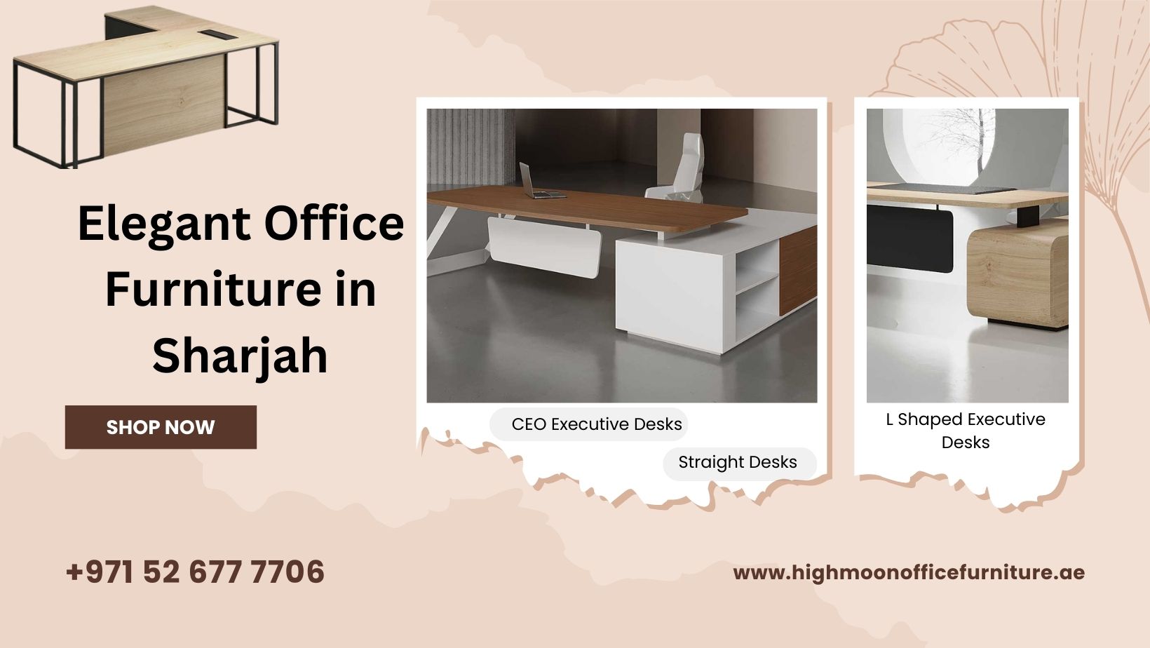 Elegant Office Furniture in Sharjah