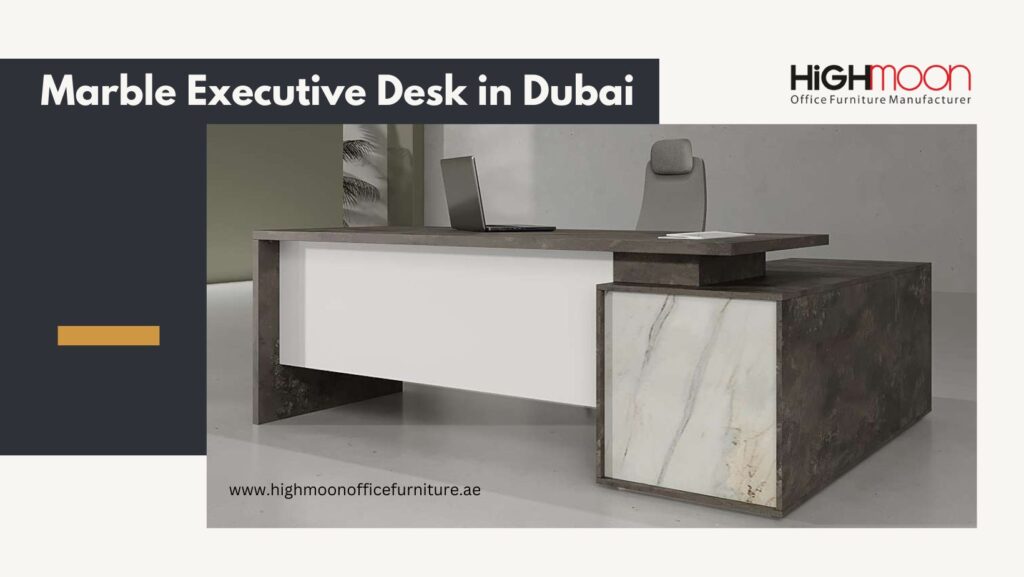 Marble Executive Desk in Dubai – Luxury Office Furniture