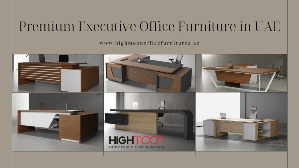 Expensive executive desk in UAE with luxurious design and premium quality craftsmanship