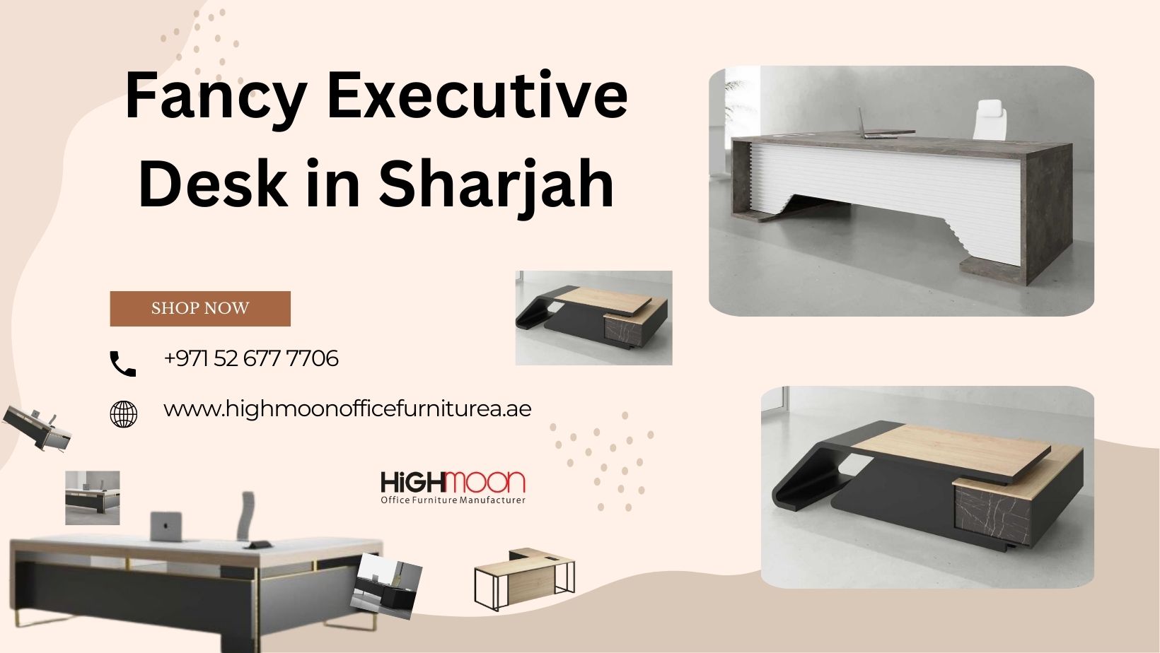 Fancy Executive Desk in Sharjah