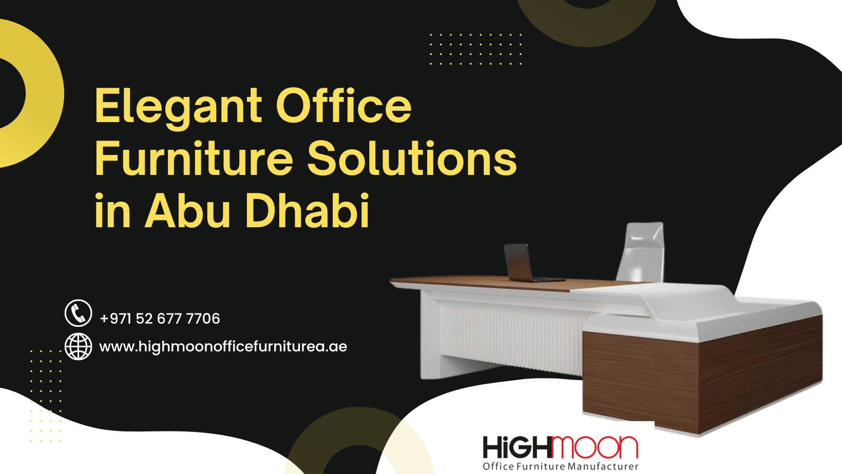 Good Looking Abu Dhabi Executive Desk in UAE