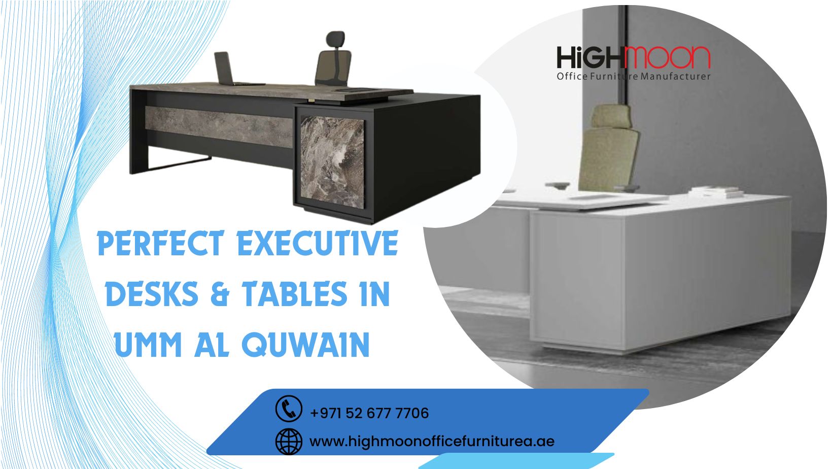 Good Looking Executive Desk in Sharjah