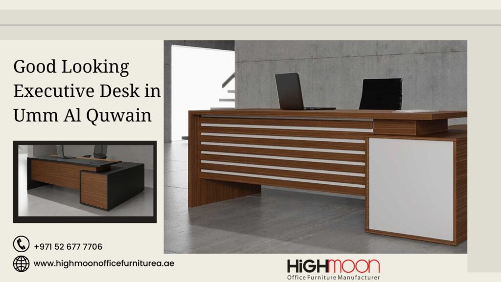 Good-looking executive desk in Umm Al Quwain, featuring elegant design and premium quality