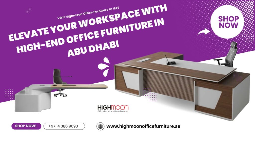 High End Executive Desk in Abu Dhabi