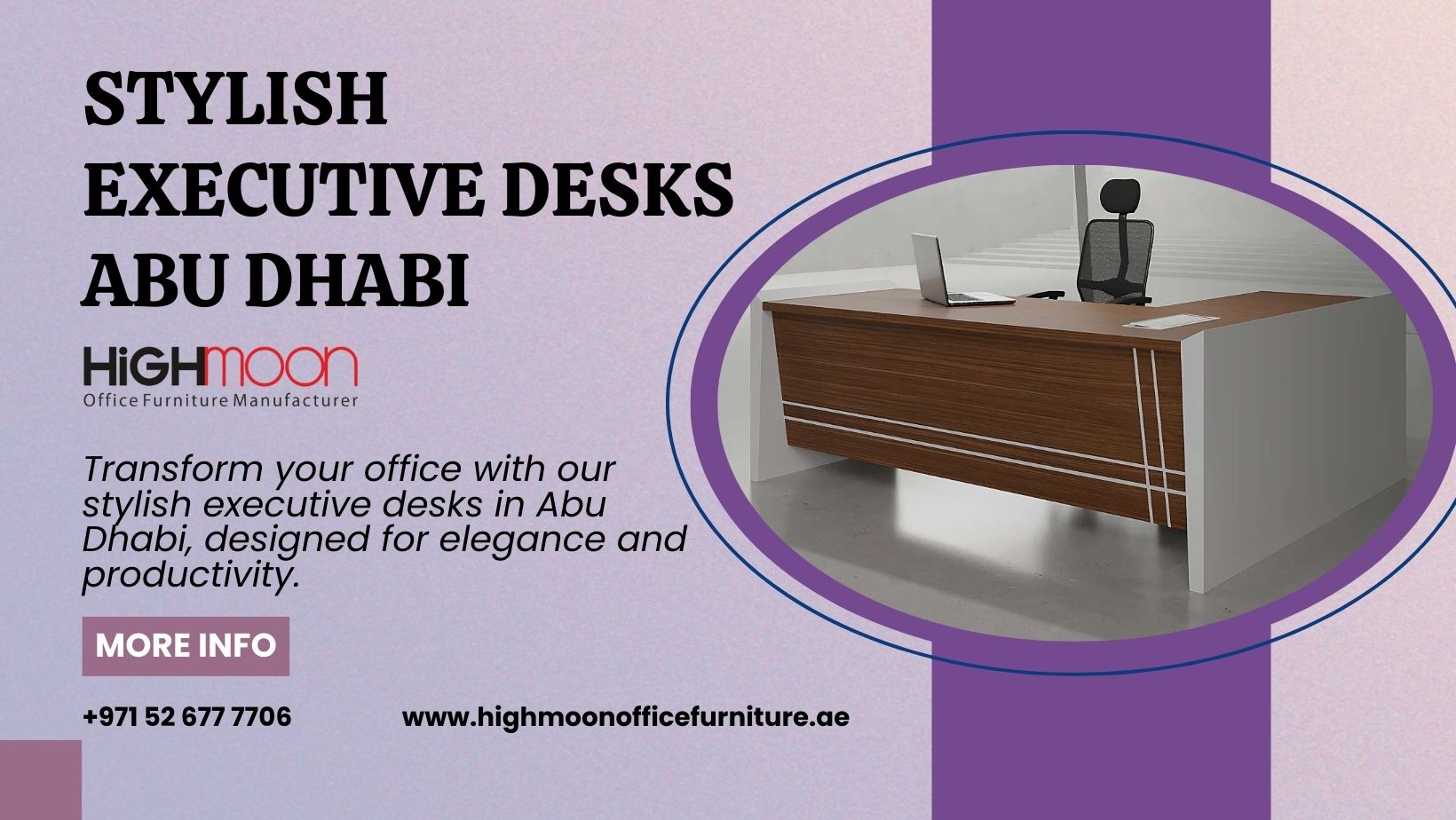 Lookin Abu Dhabi desk in UAE