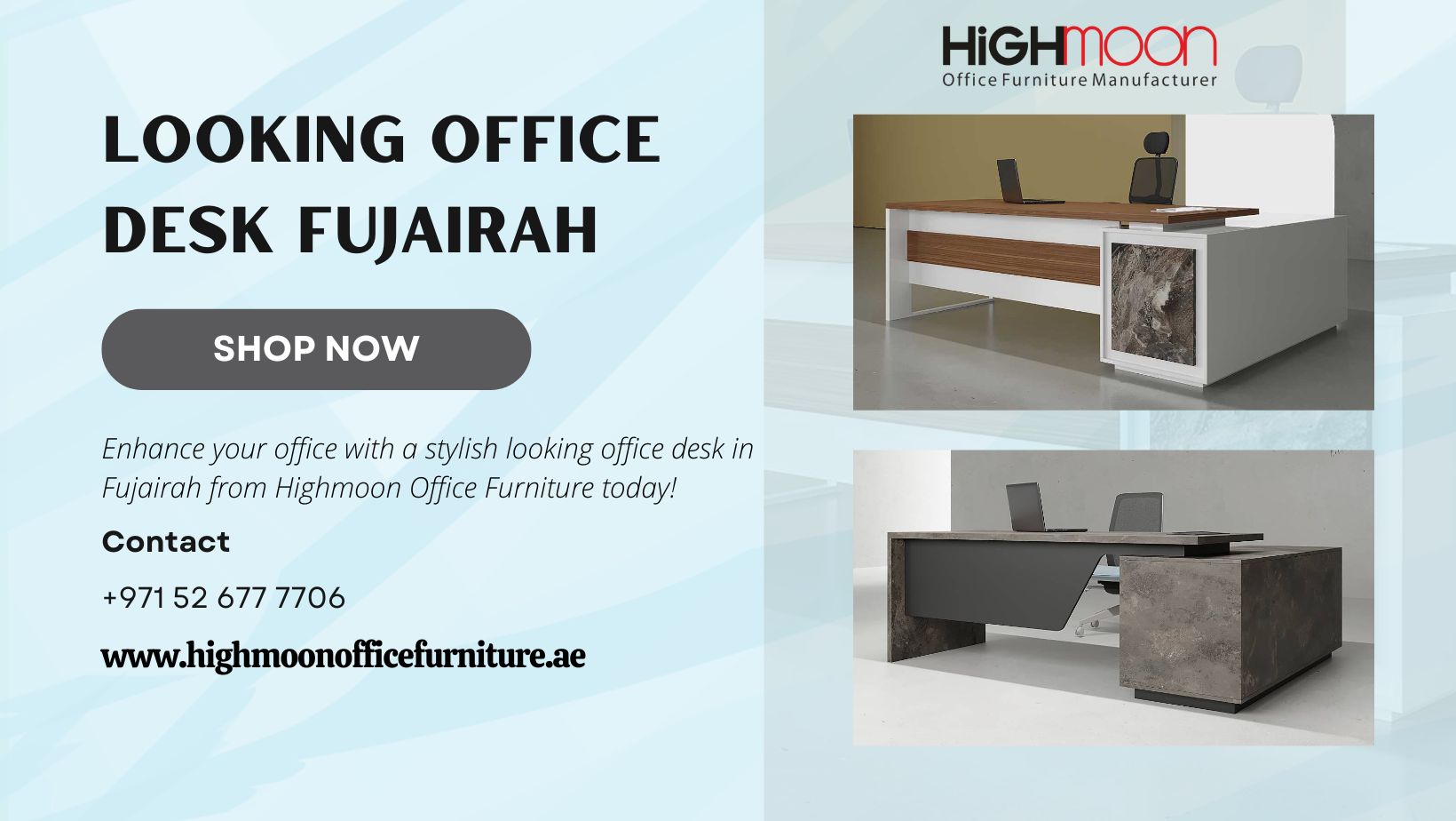 Looking Office Desk in Fujairah