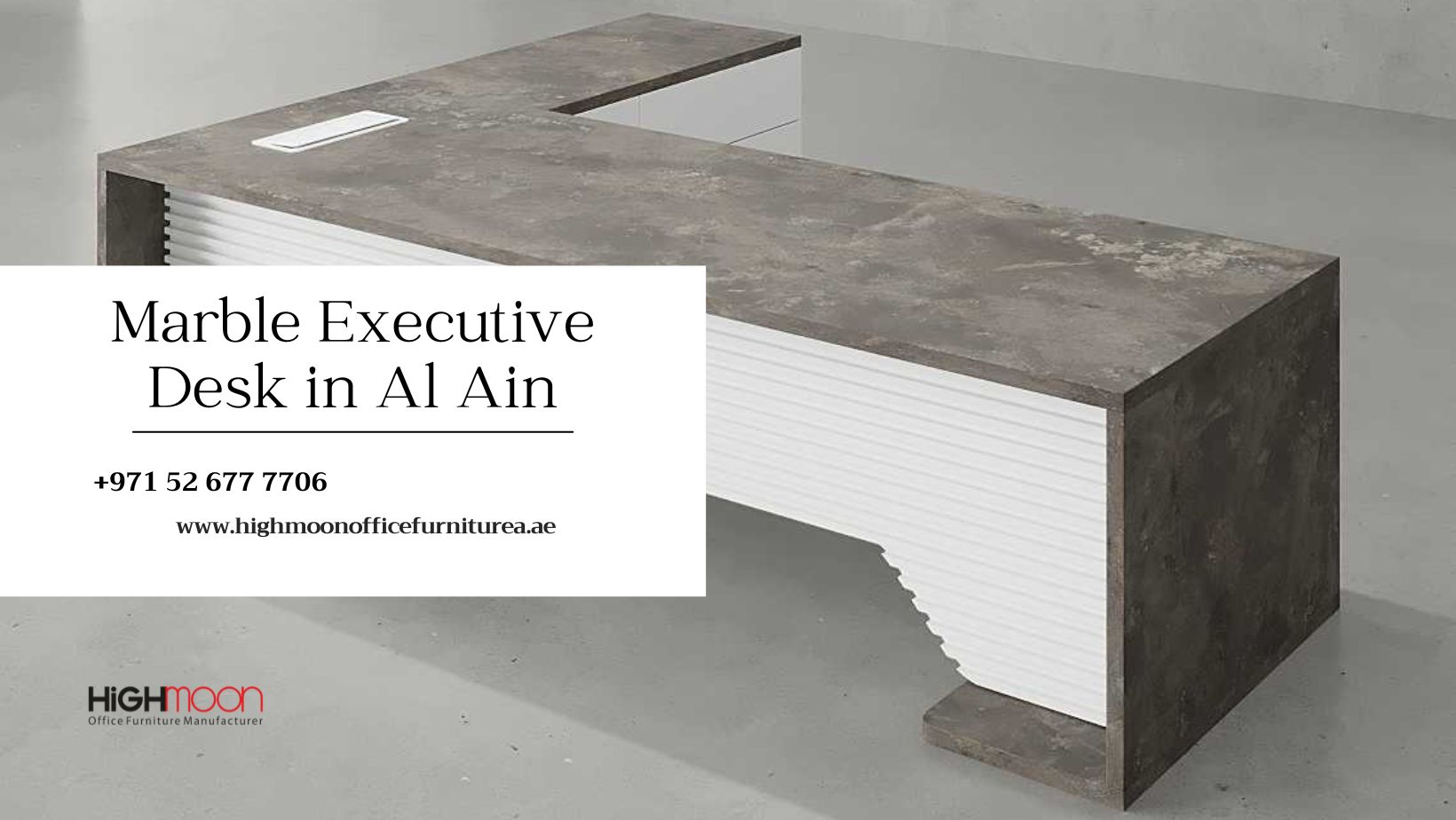 Marble Executive Desk in Al Ain