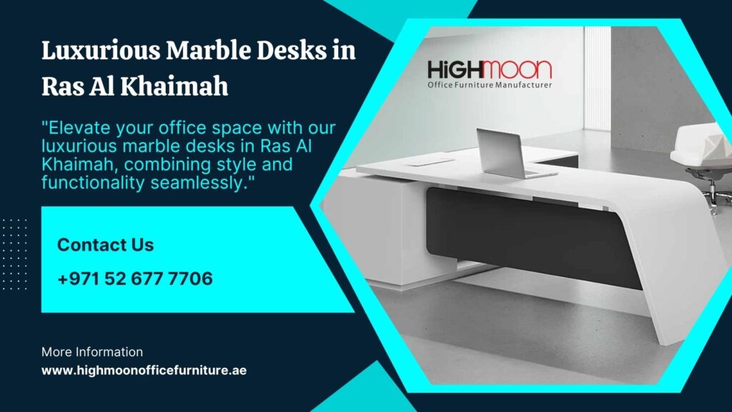 Marble Executive Desk in Ras Al Khaimah