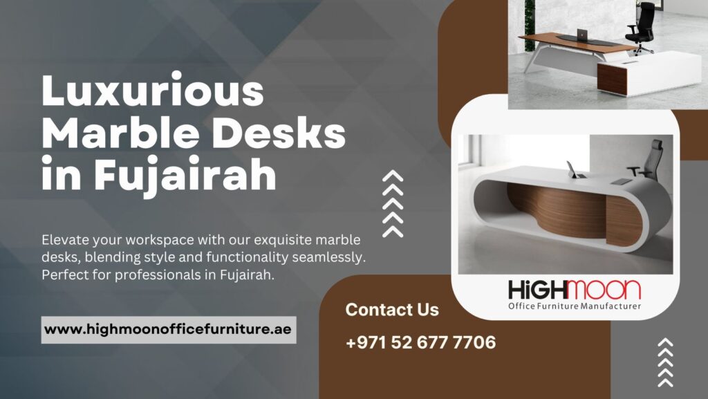 Marble Executive Desk in Fujairah