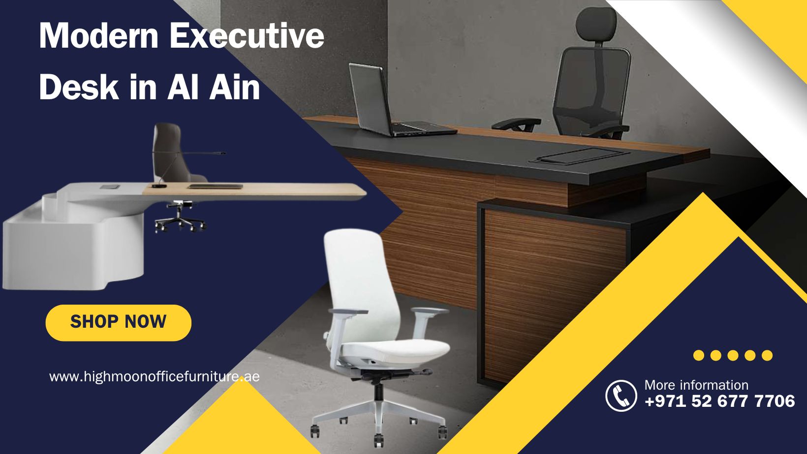 Modern Executive Desk in Al Ain