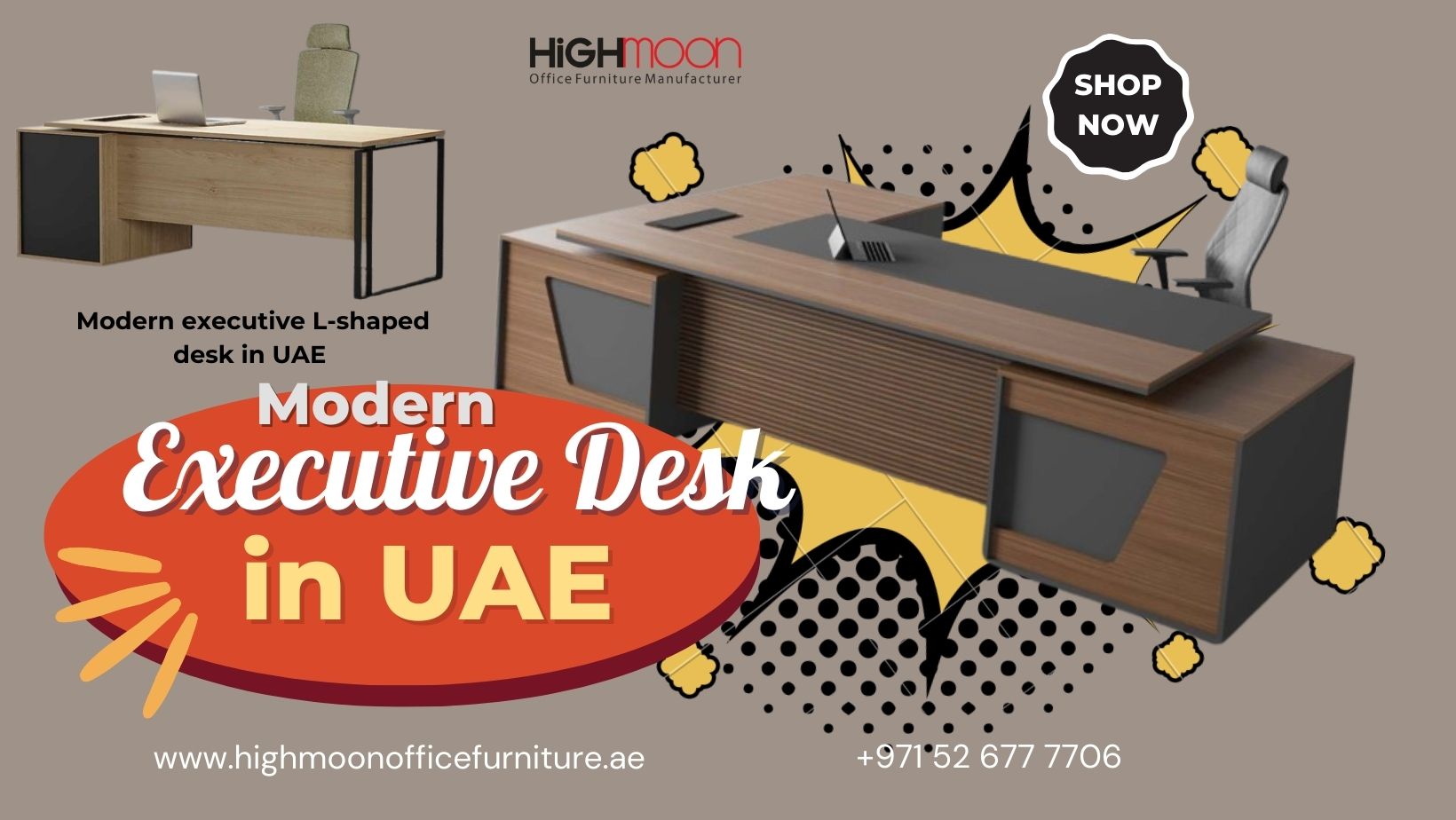 Modern Executive Desk in UAE