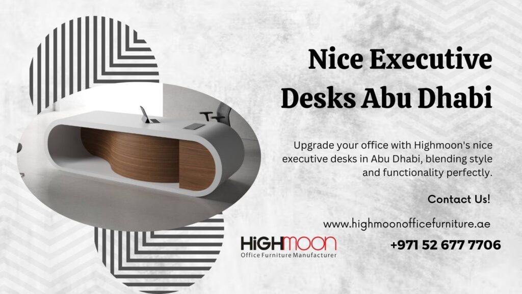 Nice Executive Desk in Abu Dhabi