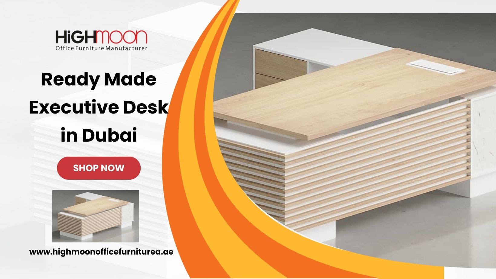 Ready Made Executive Desk in Dubai