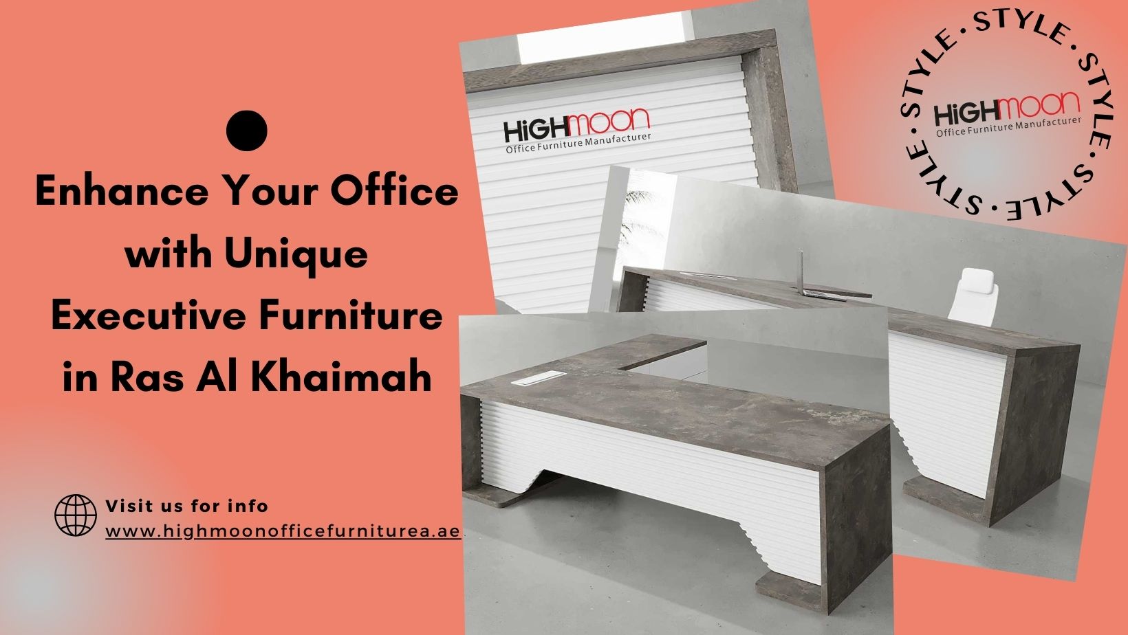 Unique Executive Desk in Ras Al Khaimah