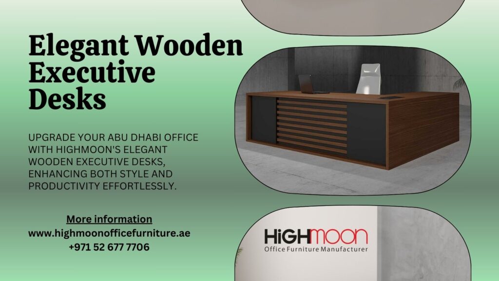 Best Wooden Desk in Abu Dhabi