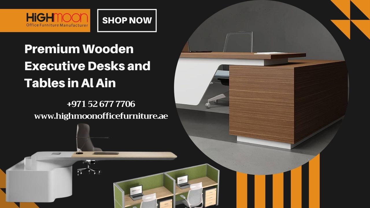 Wooden Executive Desk in Al Ain