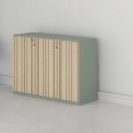 Cube Low Height 3 Door Planter Cabinet