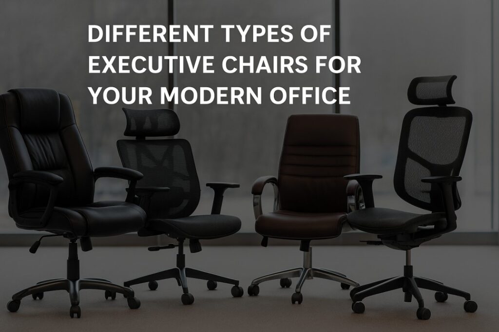 Executive Chairs for Modern Offices in Dubai | Ergonomic, Mesh, PU Leather Chairs