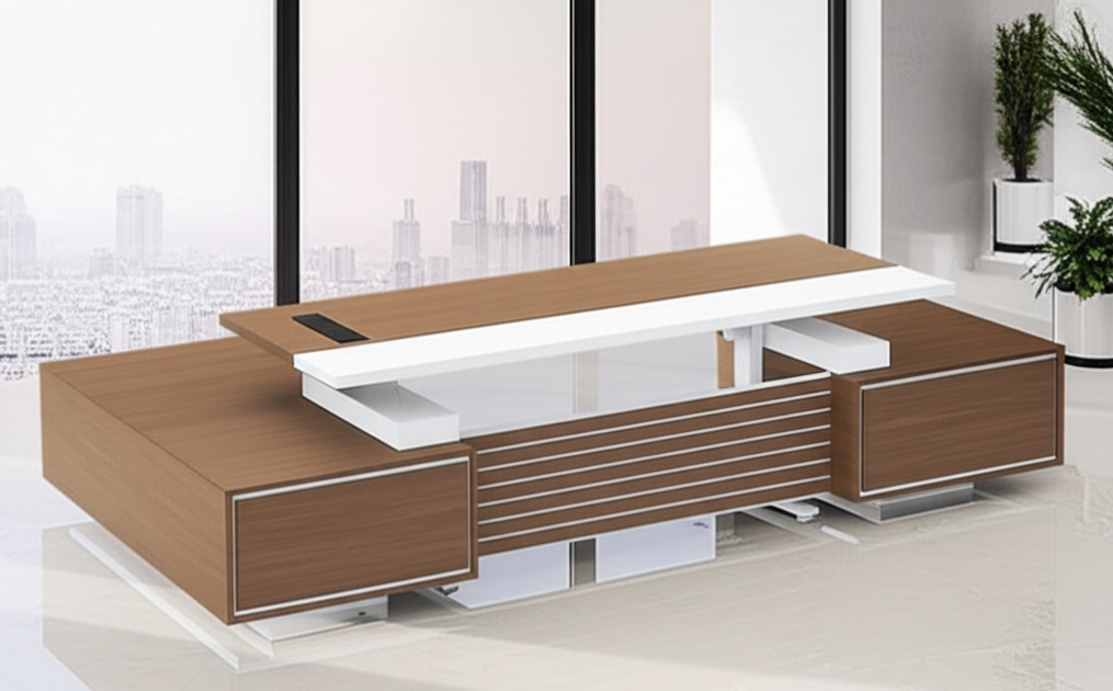 Shop office desks in Dubai at Highmoon. Explore ergonomic and custom-made desks designed to boost productivity and style in every workspace.